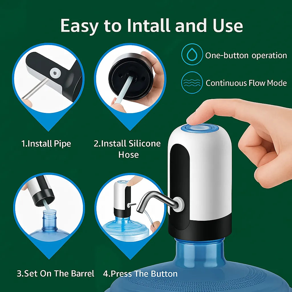 Automatic Oil And Liquid Dispenser