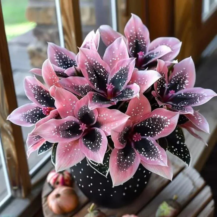 🌿Rare Mid-Night Hosta Flowers seeds (pack of 7 colours)